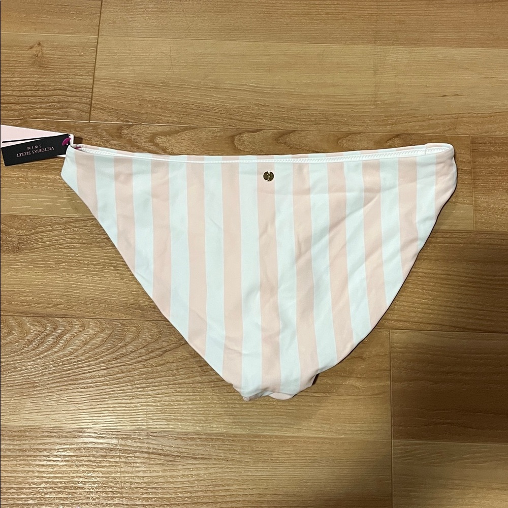 Victoria's Secret Pink and White Bikini Bottom - Picture 4 of 4